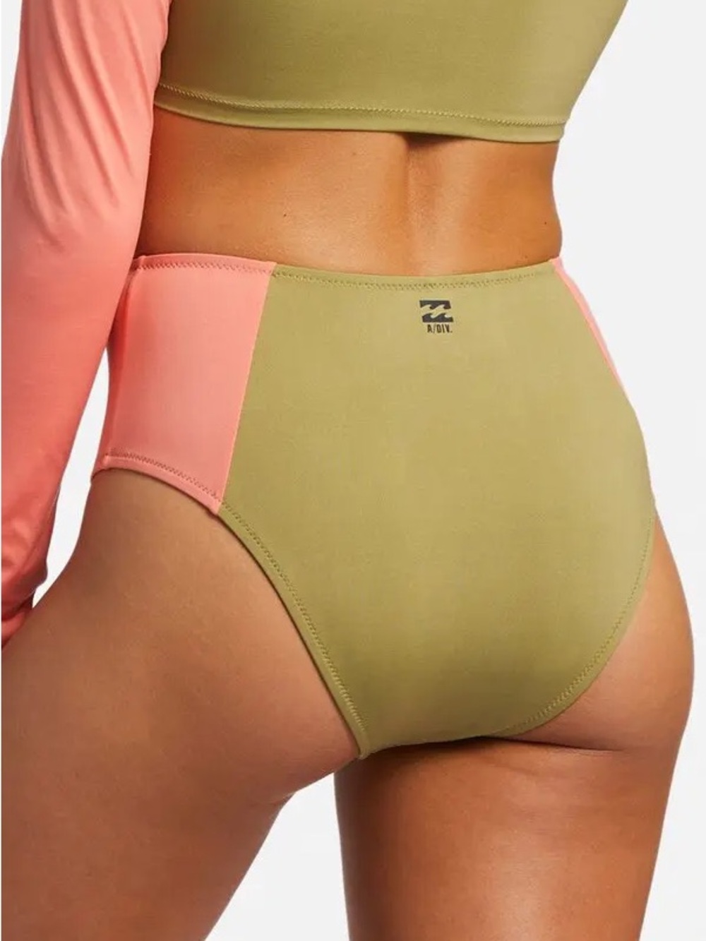 Billabong Adventure Division Colorblock High-Waist Bikini Bottom